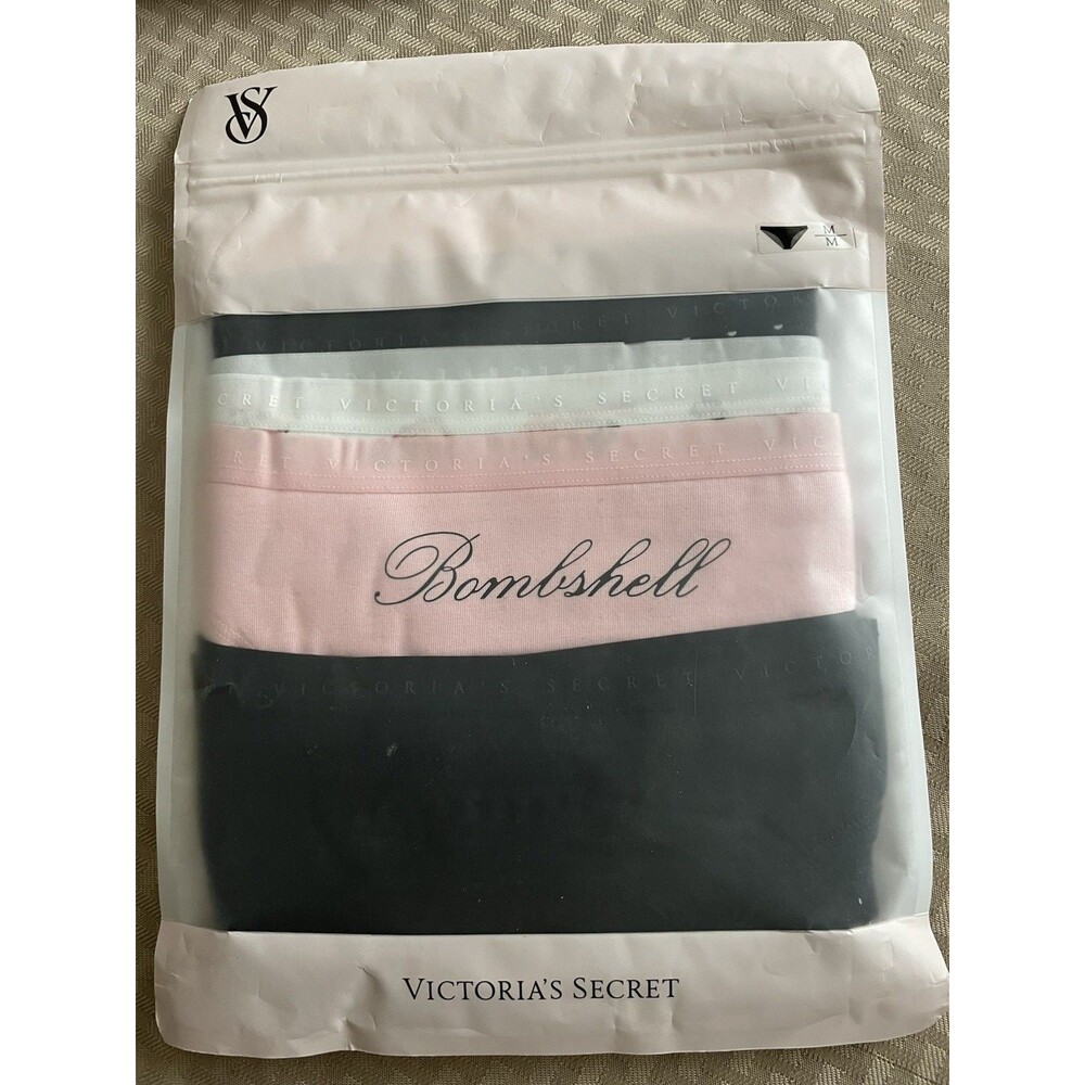 Victoria Secret 5-pack M Stretch Cotton Modal Bikini Panty Underwear Bombshell